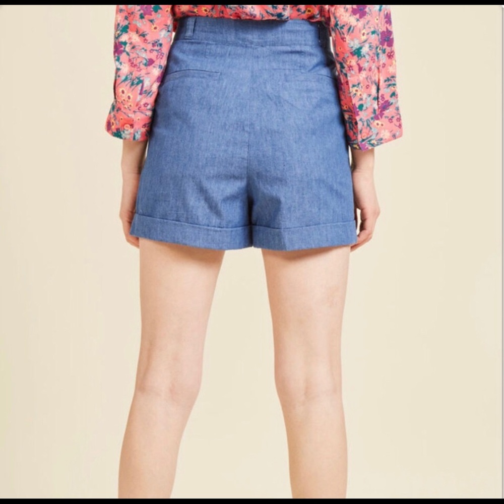 High waisted vintage style ladybug shorts - Picture 5 of 10